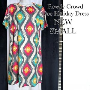 Doc Holiday Multicolor Midi Dress